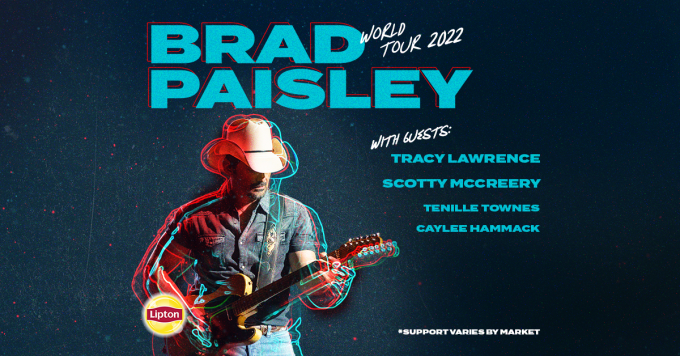 Brad Paisley at Brad Paisley Concert Tickets