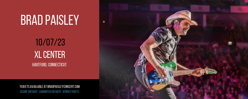 Brad Paisley [CANCELLED] at XL Center at XL Center