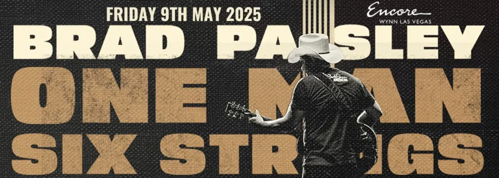 Brad Paisley at Encore Theatre At Wynn Las Vegas at Encore Theatre At Wynn Las Vegas